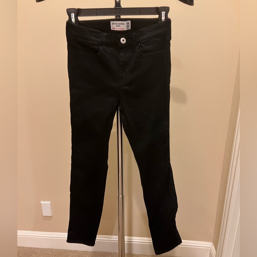 Abercrombie Kids Girls Black Jeans